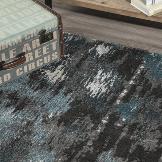 Dalyn Modern Greys MG81 Teal Area Rug