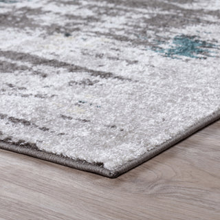 Dalyn Modern Greys MG81 Teal Area Rug