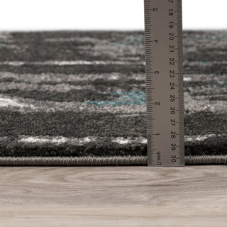 Dalyn Modern Greys MG81 Teal Area Rug