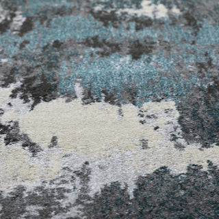 Dalyn Modern Greys MG81 Teal Area Rug