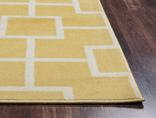 Rizzy Millington MG4781 gold Area Rug Detail Image