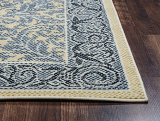 Rizzy Millington MG4899 Blue Area Rug Detail Image