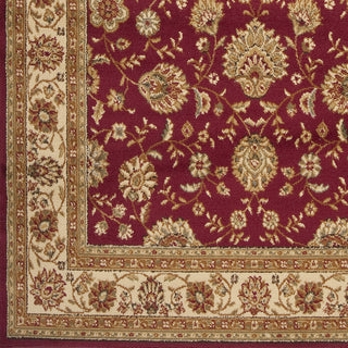 Surya Midtown MID-1015 Burgundy Machine Loomed Area Rug Sample Swatch