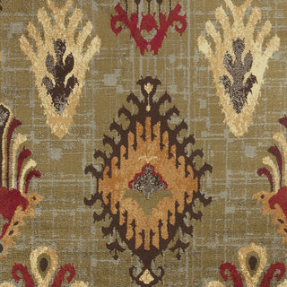 Surya Midtown MID-7759 Olive Machine Loomed Area Rug Sample Swatch