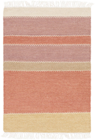 Surya Miguel MIG-5001 Burnt Orange Hand Woven Area Rug 2' X 3'