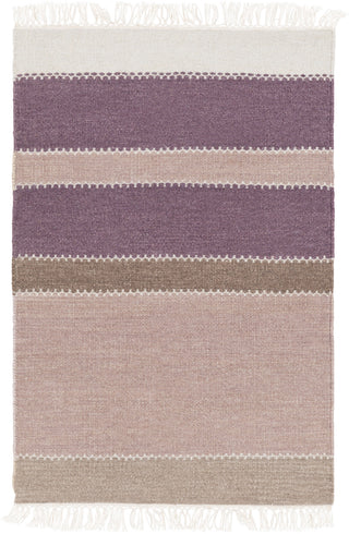 Surya Miguel MIG-5002 Mauve Hand Woven Area Rug 2' X 3'