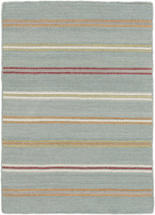 Surya Miguel MIG-5008 Aqua Hand Woven Area Rug 2' X 3'