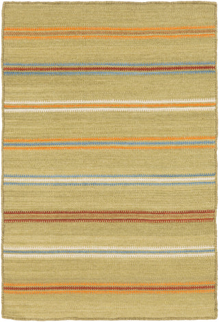 Surya Miguel MIG-5009 Olive Hand Woven Area Rug 2' X 3'