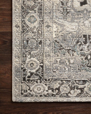 Loloi Mika MIK-01 Grey/Blue Area Rug Runner Image Feature