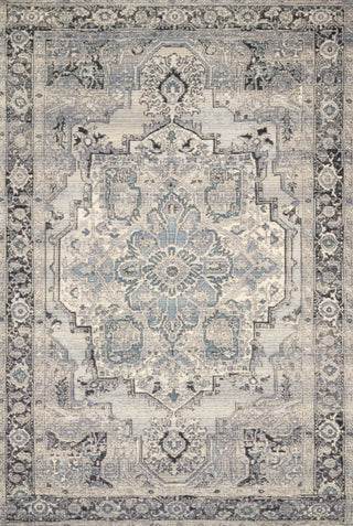 Loloi Mika MIK-01 Grey/Blue Area Rug main image