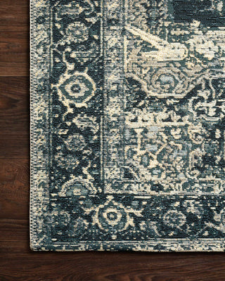 Loloi Mika MIK-01 Dark Blue/Dark Blue Area Rug Runner Image