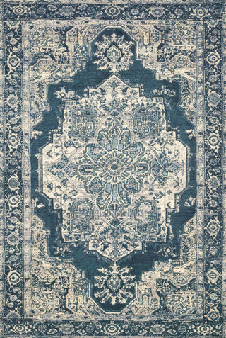 Loloi Mika MIK-01 Dark Blue/Dark Blue Area Rug main image