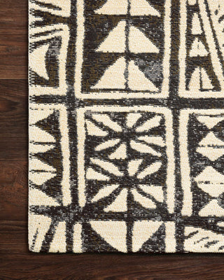 Loloi Mika MIK-03 Ivory/Black Area Rug Lifestyle Image