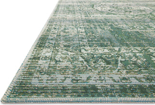 Loloi Mika MIK-06 Green/Mist Area Rug Closeup Image Feature