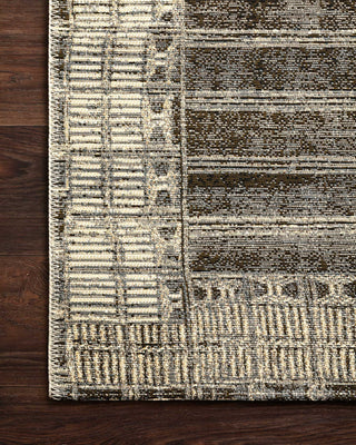 Loloi Mika MIK-07 Charcoal/Ivory Area Rug Runner Image Feature