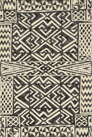 Loloi Mika MIK-13 Ivory/Black Area Rug main image