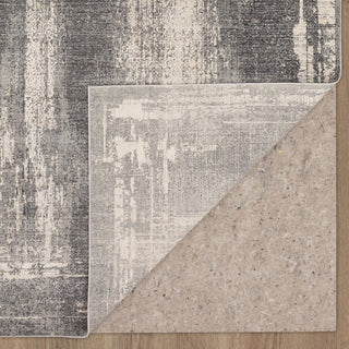 Karastan Tryst Milan Grey Area Rug Back Image