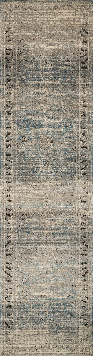 Loloi Millennium MV-02 Grey/Blue Area Rug 2'8''x 7'6'' Runner