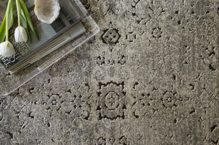 Loloi Millennium MV-02 Grey/Charcoal Area Rug Close Up