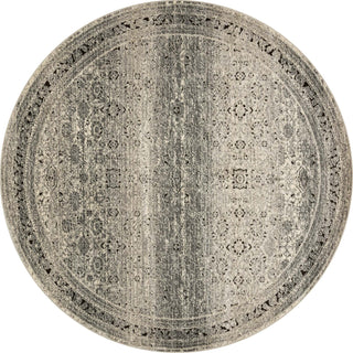 Loloi Millennium MV-02 Grey/Charcoal Area Rug 7'7''x7'7'' Round