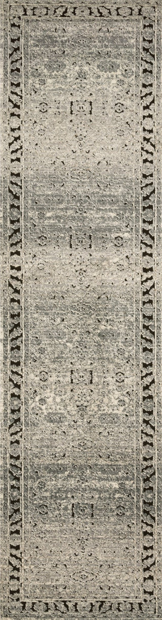 Loloi Millennium MV-02 Grey/Charcoal Area Rug 2'8''x7'6'' Runner