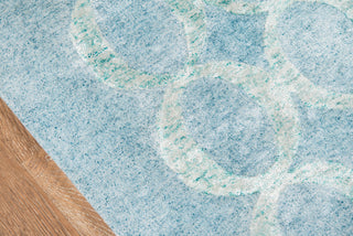 Momeni Millenia MI-01 Light Blue Area Rug Closeup