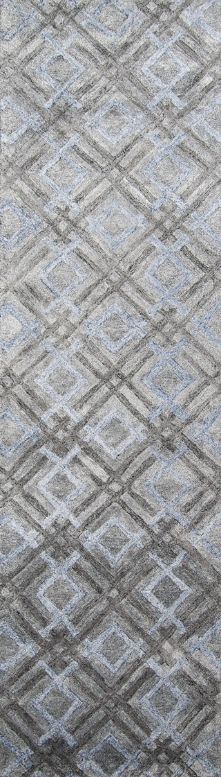 Momeni Millenia MI-07 Silver Area Rug Runner