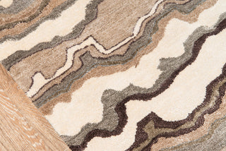 Momeni Millenia MI-12 Sand Area Rug Closeup