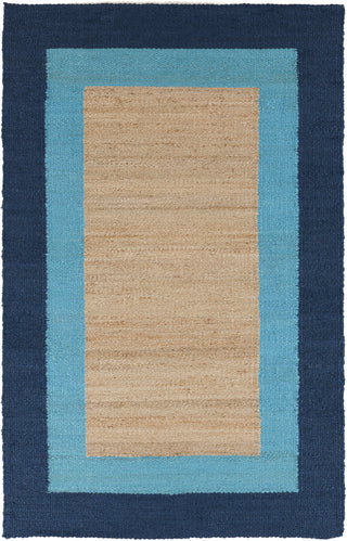 Surya Mimosa MIM-9002 Aqua Area Rug 5' x 8'