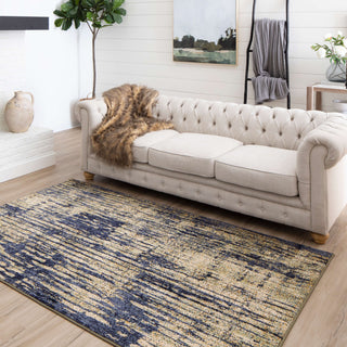 Karastan Cosmopolitan Mineral Bleu Indigo Area Rug by Patina Vie Main Image