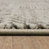 Karastan Vanguard by Drew and Jonathan Home Minoan Frost Grey Area Rug Detail Image