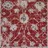 LR Resources Mirage Pleasant Traditional Red Area Rug Detail Image