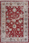 LR Resources Mirage Pleasant Traditional Red Area Rug 7' 7'' X 7' 9'' Main Image