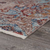 LR Resources Mirage Fanciful Multicolored Medallion Area Rug Angle Image