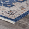 LR Resources Mirage Traditional Navy Oriental Area Rug Angle Image