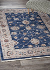 LR Resources Mirage Traditional Navy Oriental Area Rug Lifestyle Image