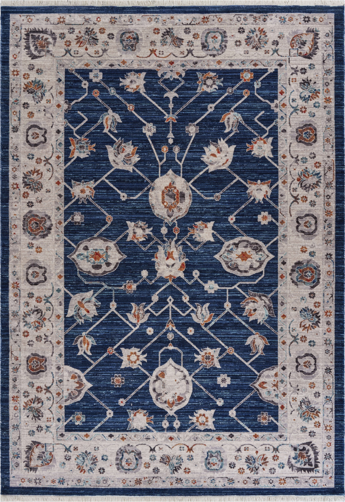 LR Resources Mirage Traditional Navy Oriental Area Rug main image