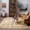 Karastan Artisan Mirage Brushed Gold Area Rug by Scott Living Lifestyle Image