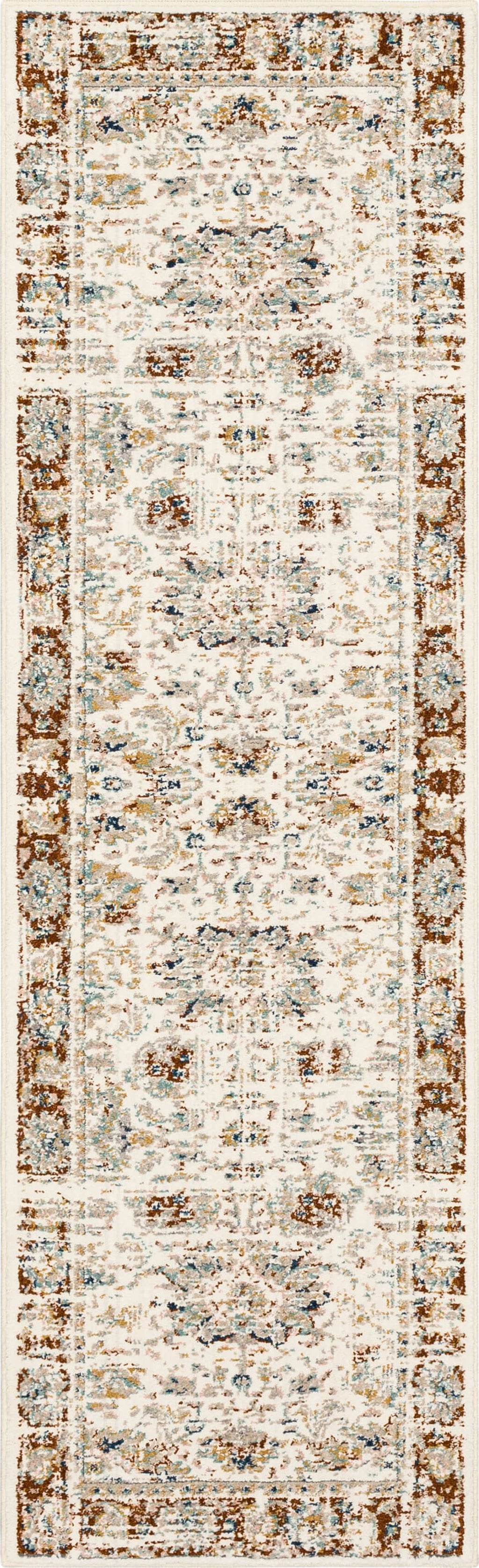 Karastan Zephyr Mistral Rust Area Rug – Incredible Rugs and Decor