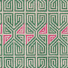 Artistic Weavers Miyako Aspen Kelly Green/Hot Pink Area Rug Swatch