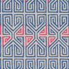 Artistic Weavers Miyako Aspen Royal Blue/Hot Pink Area Rug Swatch