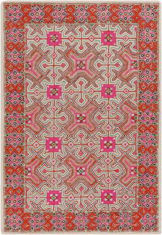 Artistic Weavers Miyako Evan Hot Pink/Poppy Red Area Rug main image