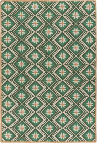 Artistic Weavers Miyako Mimosa Kelly Green/Forest Green Area Rug main image