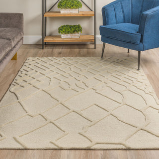 Dalyn Mojave MJ1 Ivory Area Rug