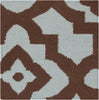 Surya Market Place MKP-1002 Chocolate Hand Woven Area Rug by Candice Olson 16'' Sample Swatch