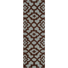 Surya Market Place MKP-1002 Chocolate Area Rug by Candice Olson 2'6'' x 8' Runner