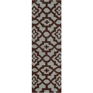 Surya Market Place MKP-1002 Chocolate Area Rug by Candice Olson 2'6'' x 8' Runner