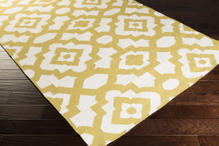 Surya Market Place MKP-1016 Olive Hand Woven Area Rug by Candice Olson 5x8 Corner