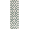 Surya Market Place MKP-1019 Teal Area Rug by Candice Olson 2'6'' x 8' Runner