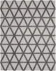 Nourison Melfi MLF01 Grey Area Rug
